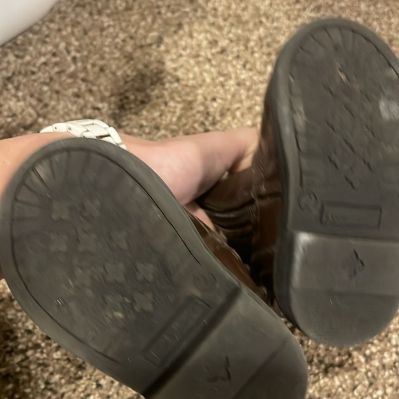 SALE Koala kids brown foods with bow brown and leopard skin - Picture 5 of 5